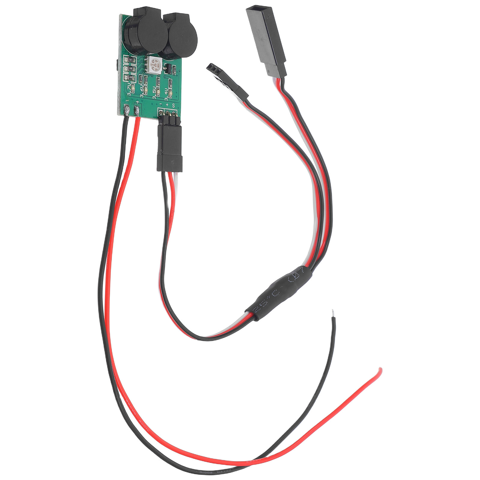 Drone Buzzer - Mini-alarmzoemer Drone-spanningsalarm RC-vliegtuig-spanningsmonitor Verliespreventiesysteem Echtstroomuitvalwaarschuwing Afstandsbediening