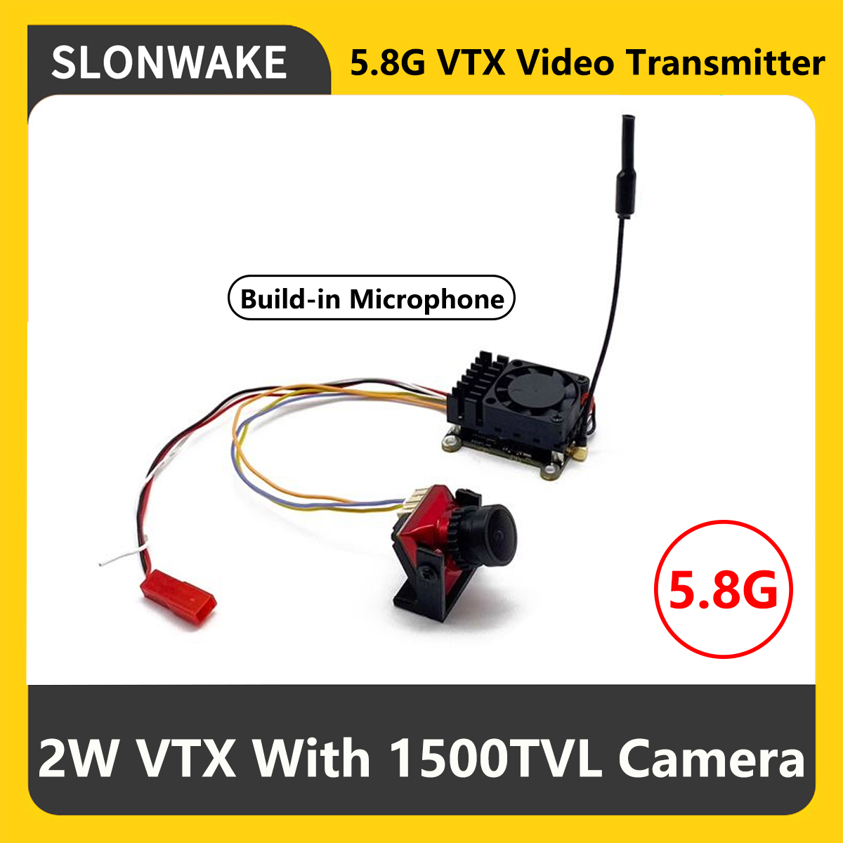 SLONWAKE 5.8G 2000mW FPV VTX Z - Drone Receiver recensie en prijs