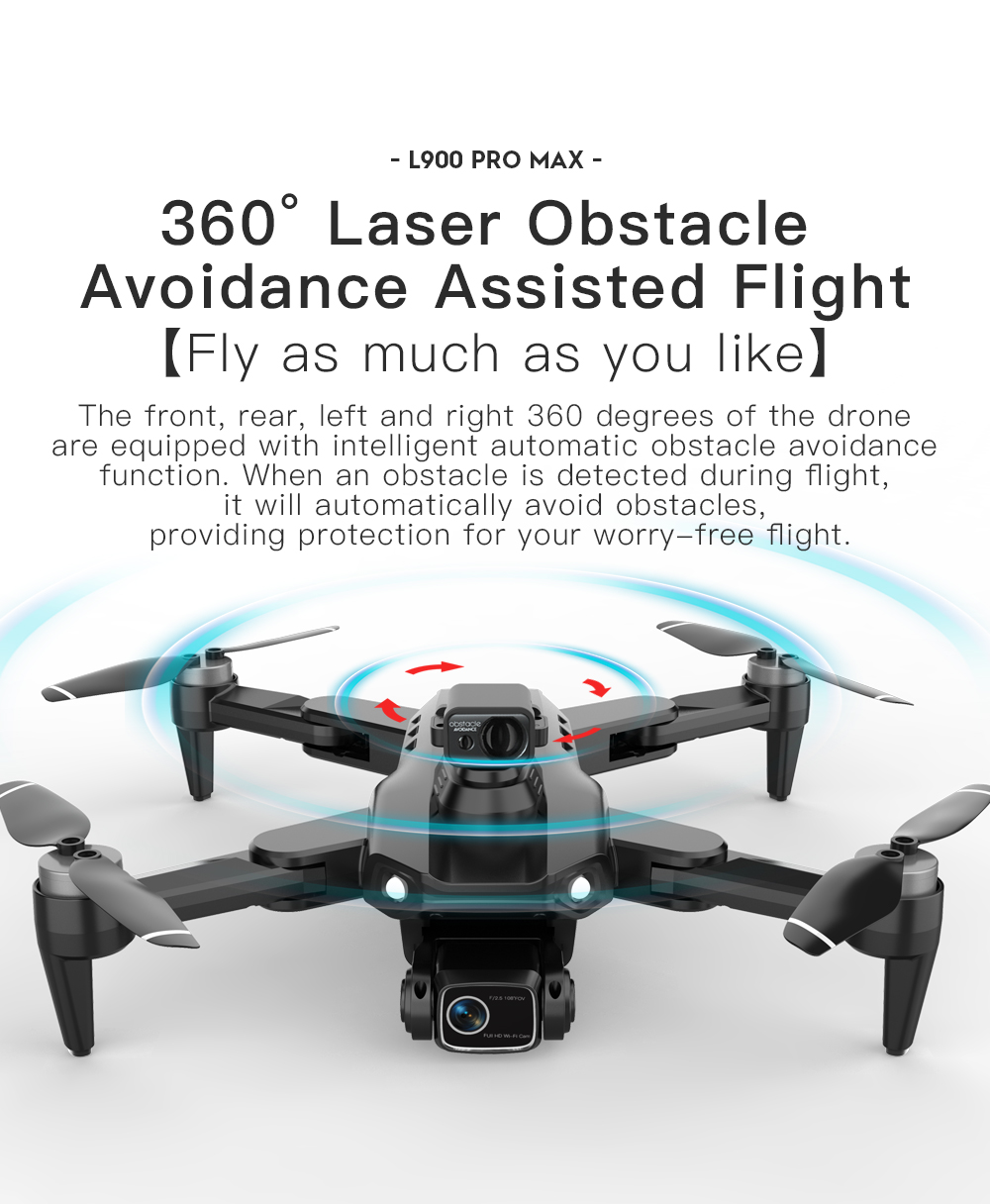 LYZRC L900 PRO MAX Laser obsta - Drone Gps Mount recensie en prijs